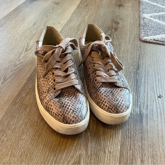 Sam Edelman Ethyl Women’s Reptile Print Sneakers Size 8 - Picture 1 of 7